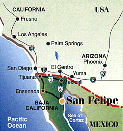 California Mileage Chart